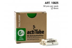 Filtry ActiTube EXTRASLIM, 6mm - 50ks v balení